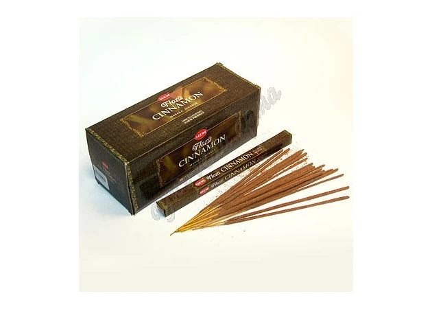 Фото 1 - Pollen aroma HEM Flora Cinnamon Masala, 8 pcs. Ham Cinnamon Masala with a bright aroma, Pollen incense, Ayurveda.