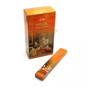 Пахощі пильцові Hem Musk Masala Small Box 15 г. Хем Лісові Квіти с ароматом Муска, Аюрведа Здесь