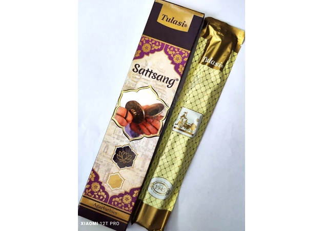 Фото 1 - Tulasi Premium SATSANG Masala Incense 25g