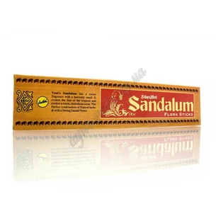 Пахощі Сандалум 15г Шрі Вані, Благовоние пыльцовое Sandalum Flora Sticks Shree Vani, благовония, аромапалочки, Аюрведа Здесь