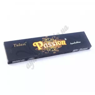 Благоухание Туласи Пашион (страсть) 15г, Tulasi Passion Agarbathi, Благовоные Туласы, благовония, аромапалочки, Аюрведа
