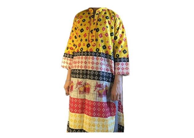 Фото 1 - Punjabi tunic (kurta)-2 with embroidery, M1-00000010, Ayurveda.