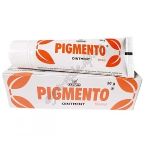Пигменто мазь Чарак 50г, Pigmento Ointment, Charak, мазь при витилиго, Аюрведа Здесь