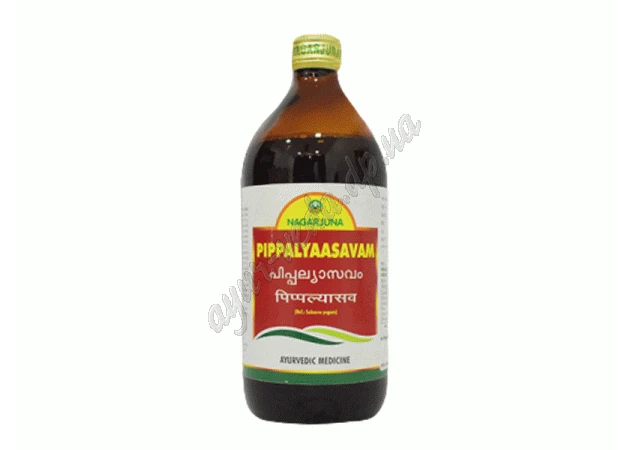 Фото 1 - Pippalyasavam Nagarjuna 450 ml, Pippalyasavam Nagarjuna, for stomach disorders, hemorrhoids, Ayurveda