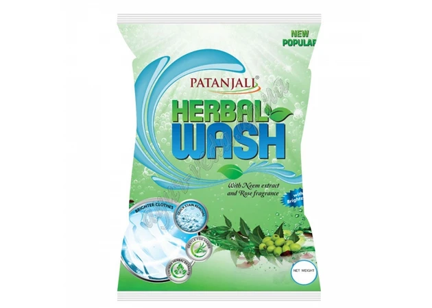 Фото 1 - Universal washing powder with Neem Patanjali, 2.00 kg, Washing powder with Neem Patanjali, Patanjali Herbal Wash Deterge