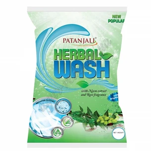 Universal washing powder with Neem Patanjali, 500 g, Washing powder with Neem Patanjali, Patanjali Herbal Wash Detergent
