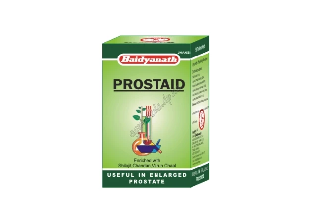 Фото 1 - Prostaid Baidyanath 50 tab, Prostaid Baidyanath, anti-inflammatory agent, improves metabolism, Ayurveda