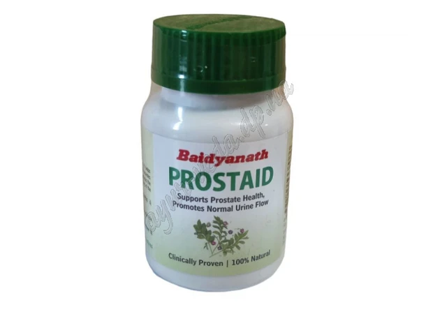 Фото 1 - Prostaid Baidyanath Euro 50 tab, Prostaid Baidyanath, anti-inflammatory agent, improves metabolism, Ayurveda