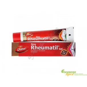 Rheumatil Gel Dabur 30g, Rheumatil Gel Dabur, for osteochondrosis, arthritis, sciatica, Ayurveda.