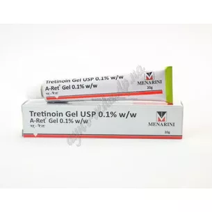 Ретинол гель 0,1% Менарини 20 г Ретинол, менинарин, USP Gel Menarini, Ретино, Третиноин гель от прыщей и морщин, Аюрведа
