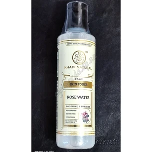 Khadi Rose Water 210ml, Khadi Natural Pure Rose Water, Ayurveda