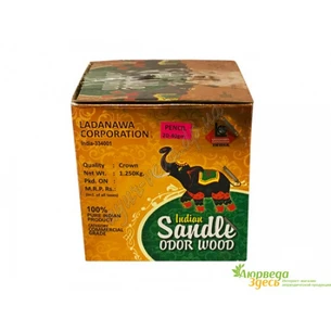 Сандал супер качество Mysore SandalWood №1, брусочки 20-40г. SANTALUM ALBUM Ladanava cop., идеальный для Пудж, Хаванов и космет.