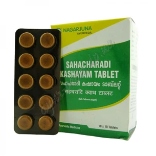 Sahacharadi kashayam Nagarjuna 100 tab, Sahacharadi kashayam Nagarjuna, Sahachsoveta, for rheumatic diseases, Ayurveda