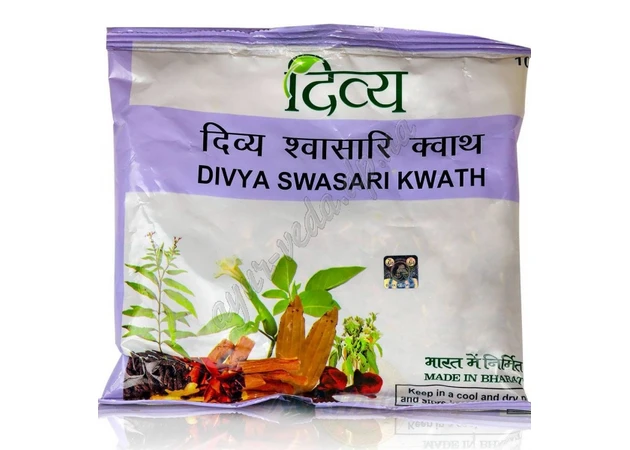 Фото 1 - Свасари Кватх поддерживает здоровье дыхательных путей, Divya Patanjali Ayurved Swasari Kwath, Аюрведа Здесь*