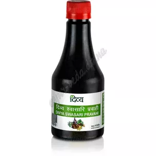 Свасарі правахі 250 мл сироп Патанджали, Divya Swasari Pravahi syrup, Patanjali, Дивья Свасари Правахи, від кашлю та застуди, Аю