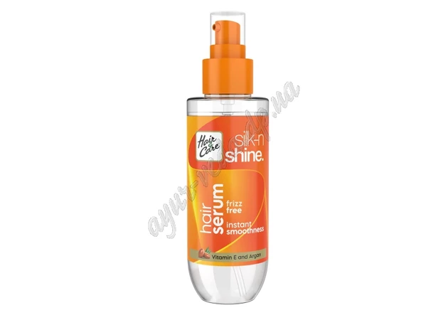 Фото 1 - Серум для волосся Силк-енд-Шайн 50мл, Silk-n-Shine Hair serum Удивительное средство сыворотка для волос с распылителем, Аюрведа