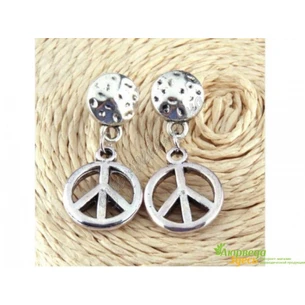 Peace Earring, UT-00002562, Ayurveda Zdes
