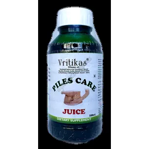 Juice for gastrointestinal tract and hemorrhoids, Vritikas, 500ml, digestion (PILES) CARE Juice Vritikas, Vritikas, Ayurveda