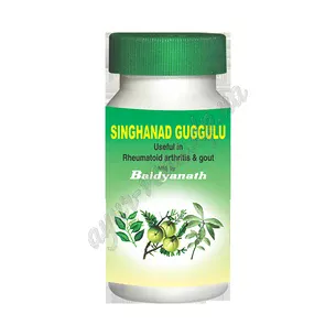 Singhanad Guggulu 80 tabs Baidyanath, Singhanad Guggulu, Singhanad guggulu Baidyanath, Singhnad, Ayurveda Here