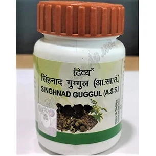 Singhanad Guggulu 80 tab Divya Patanjali, Singhanad Guggulu, Singhanad guggulu Divya Pharmacy, Patanjali, Singhnad, Ayurveda Here