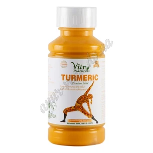 Сік Куркуми 500мл, Вітро Натуралз, Vitro Naturals Turmeric (Haldi) Premium Juice, Сок куркумы, імуномодулюючий, стимулюючий і зм*