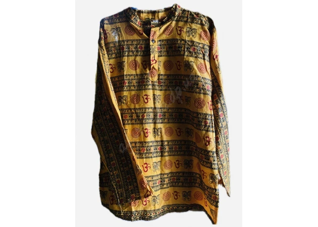 Фото 1 - Shirt with mantras 00000060344-2, kurta mantra shirt, Ayurveda