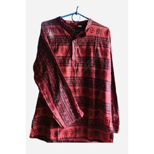 Shirt with mantras 00000060344-3, kurta mantra shirt, Ayurveda