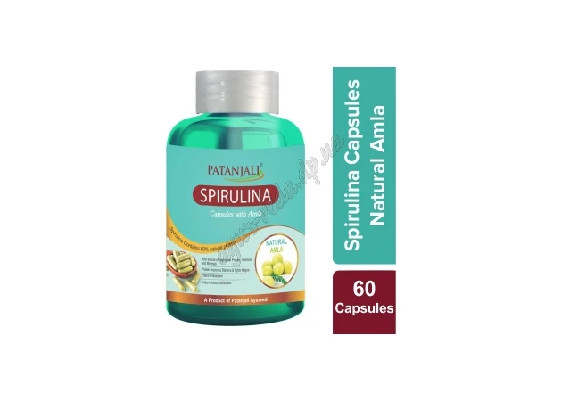 Фото 1 - Spirulina Amla 60 kopecks. Patanjali term 09.24 inclusive, Patanjali Spirulina, Patanjali Spirulina Amla, Ayurveda