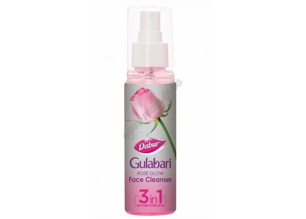 Фото 1 - Spray 3 in 1 Dabur Gulabari with Rose 100ml, Dabur Gulabari Rose Glow face Cleanser, Ayurveda