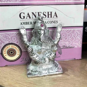 Ganesha figurine 6.5x7.5 cm, Silumin UT-00003321, Ayurveda