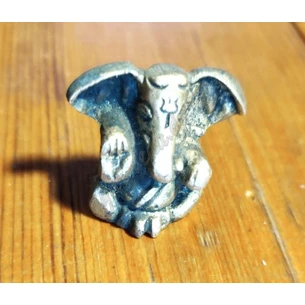 Ganesh Gajakarna figurine 2.5-3.5 cm, Ganesh Murti, Ayurveda