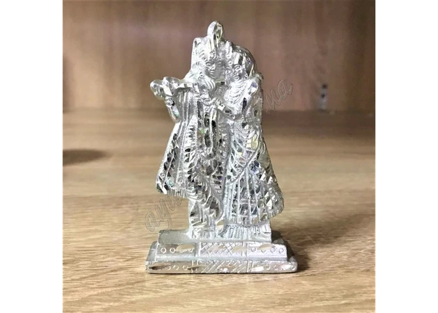 Фото 1 - Statuette of Krishna and Radha, 9.5 cm., Krishna Radha statuette, Ayurveda