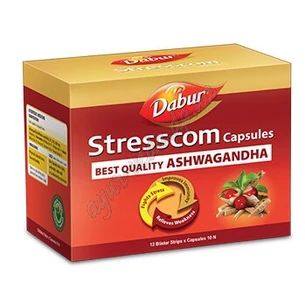 Стресском 120 кап. (экстракт!) Дабур, Аюрведа, Stresscom Dabur, гармония нервной системы