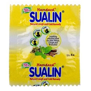Sualin 4 tab Hamdard, Hamdard Sualin, Sualin, for cough, cold, bronchitis, Ayurveda