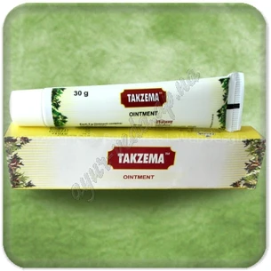 Такзема крем Чарак 30г, Takzema ointment, Charak, при экземе, Аюрведа