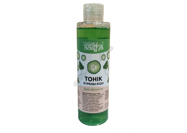 Фото 1 - Тонік Ааша Огірок 200 мл, Aasha Herbals Cucumber Tonic, Аюрведа Здесь