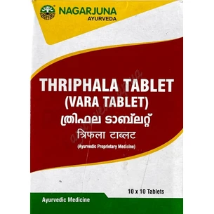 Triphala 100 tab. Nagarjuna extract, Triphala, triphala, triphala tablets Nagarjuna, cleansing the body and improving the work of the slu