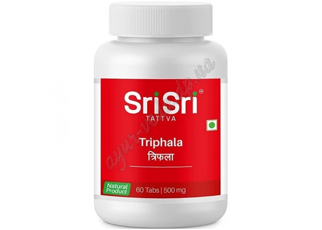 Фото 1 - Трифала 60 таб Шри Шри Таттва, Triphala Sri Sri Tattva, Трифала Шри Шри Таттва, Аюрведа Здесь!