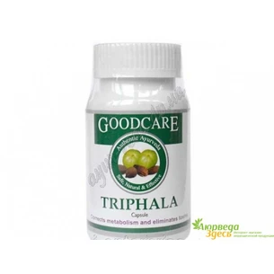 Triphala 60 cap., Goodcare, Triphala, Goodcare, Triphala, Triphala, cleansing and rejuvenation, Ayurveda