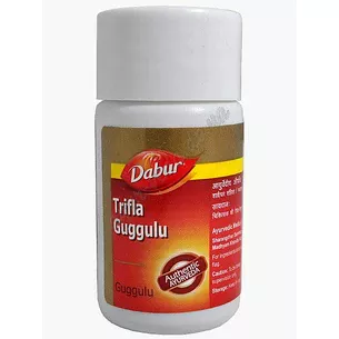 Трифала Гуггул Дабур, 40 таб., Triphala Guggulu, Trifala Guggulu Dabur, проверенный результат, Трифала Гуггул Дабур, Аюрведа