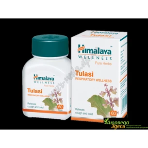 Tulsi, Tulas, Himalaya, 60 tab., Tulasi, Himalaya, Tulsi, Tulas, Himalaya, antibacterial, antiseptic, expectorant