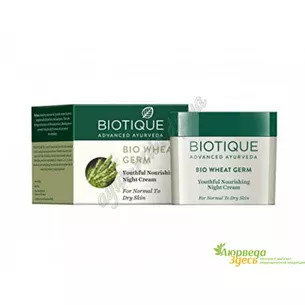 Укрепляющий крем для лица и тела с зародышами пшеницы Био Пшеница, Biotique Bio Wheatgerm Firming Face & Body Cream, Аюрведа Зде