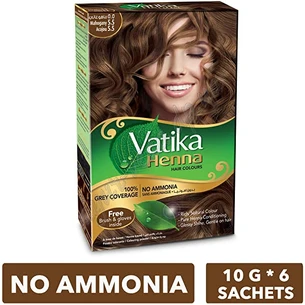 Фарба Дабур Ватіка Махагоні 60г, Краска Дабур Ватика Dabur VATIKA Naturals Mahagoni Махагони для волос на основе натуральной хны