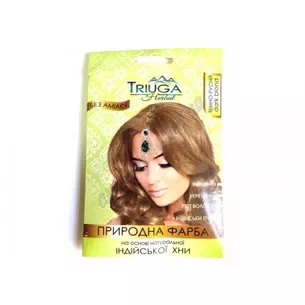 Triyuga Dark Blonde Hair Dye 25g term 09.24 inclusive, Dark Blonde Hair Dye based on henna, Ayurveda