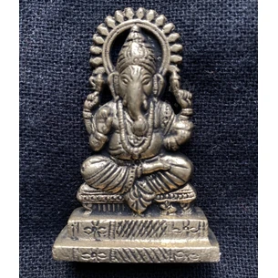 Shri Ganesha figurine 6 cm flat. UT-00005044, statuette of Sri Ganesh height, Ganesh Murti, Ayurveda Zdes