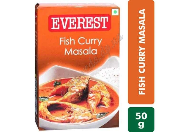 Фото 1 - Fish Curry Masala 50g Everest, Fish Masala Fish Curry Masala Everest, Everest Fish Curry Masala, Ayurveda