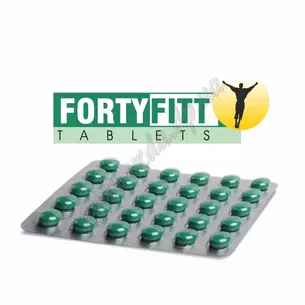 ФОРТИФИТ Чарак 30 таб, Charak Pharma Fortyfitt Tablet Health Tonic, омоложение организма, Аюрведа Здесь*