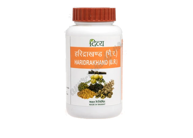 Фото 1 - Харидракханд Патанджали 100г, Haridrakhand Divya Patanjali, Харидраканд, при распираторных заболеваниях, Аюрведа Здесь