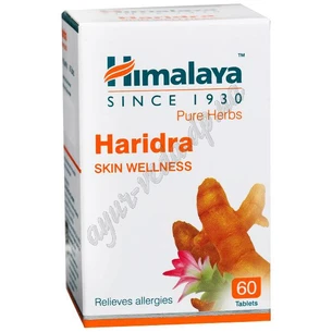 Харідра 60 таб Хімалая, Himalaya Haridra, Харидра Хималая (куркума, куркумин, турмерик), аюрведический элексир, Аюрведа Здесь!