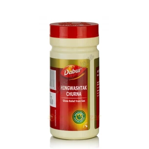 Хингваштак чурна Дабур 60г, Хингваштак чурна, Dabur Hingwashtak Churna, комплексная помощь желудка и кишечника, Аюрведа
